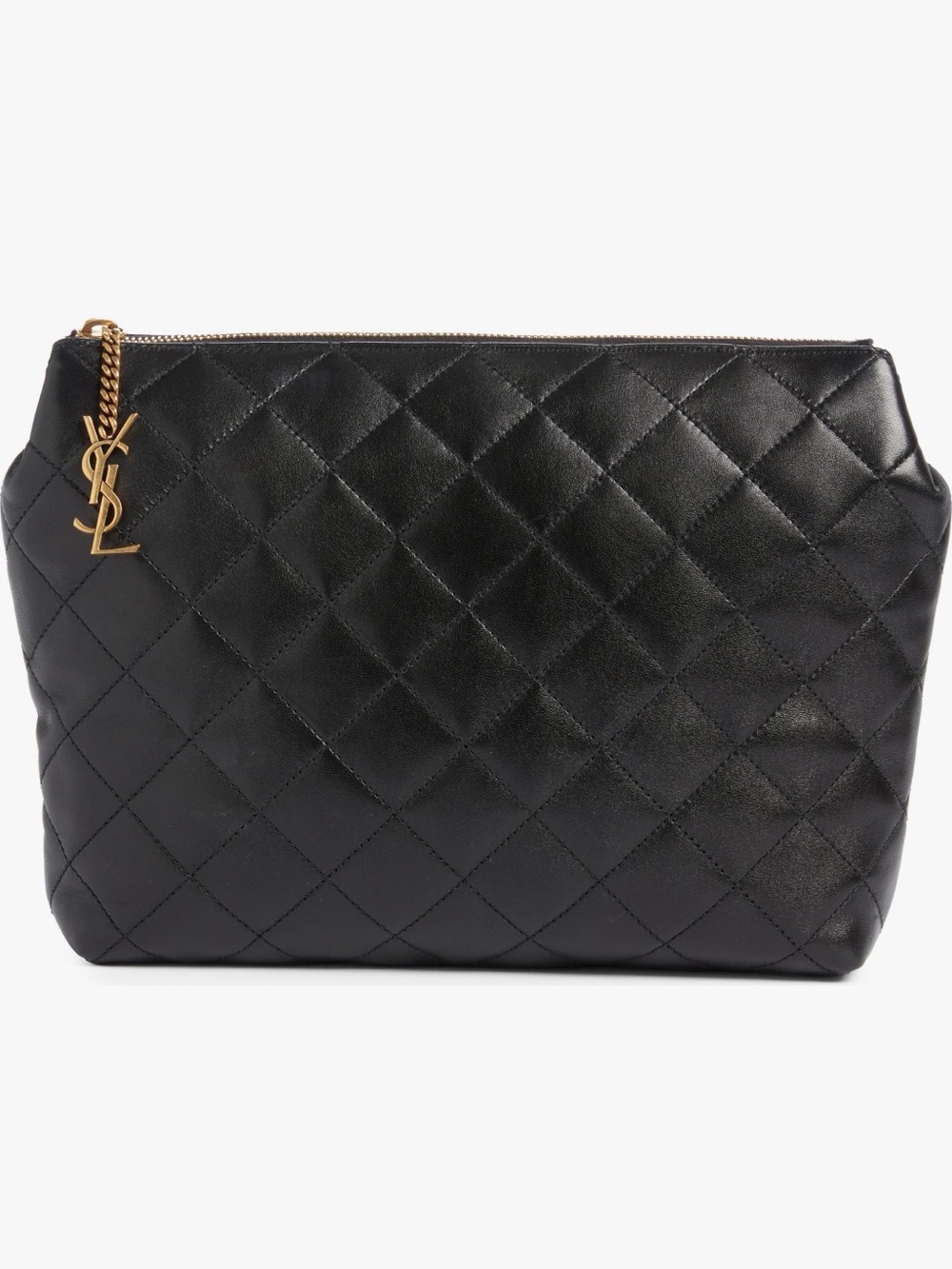 Authentic! NWT Saint Laurent Large Cassandre black Leather Bag